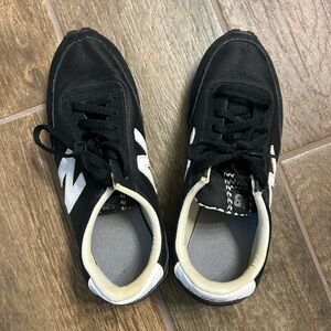 New Balance Classic Black and White Shoes